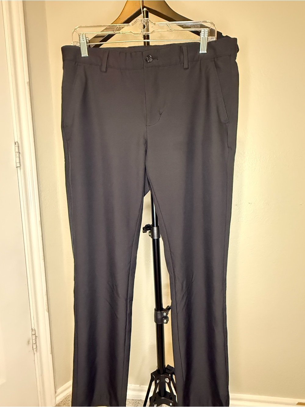 Greg Norman Collection Black Men's Dress Pants
